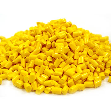 Hạt nhựa PE màu vàng nghệ - Công ty TNHH Sản Xuất Thương Mại Xuất Nhập Khẩu Thiên Phước